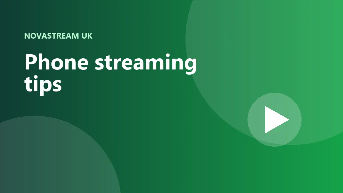 Streaming on Your Phone: Data, Casting and Battery Tips