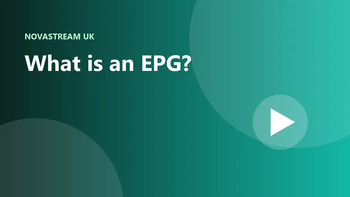 What Is an EPG? The TV Guide Explained
